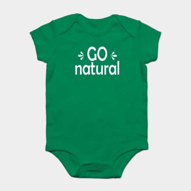 Go Natural Baby Bodysuit by Girona